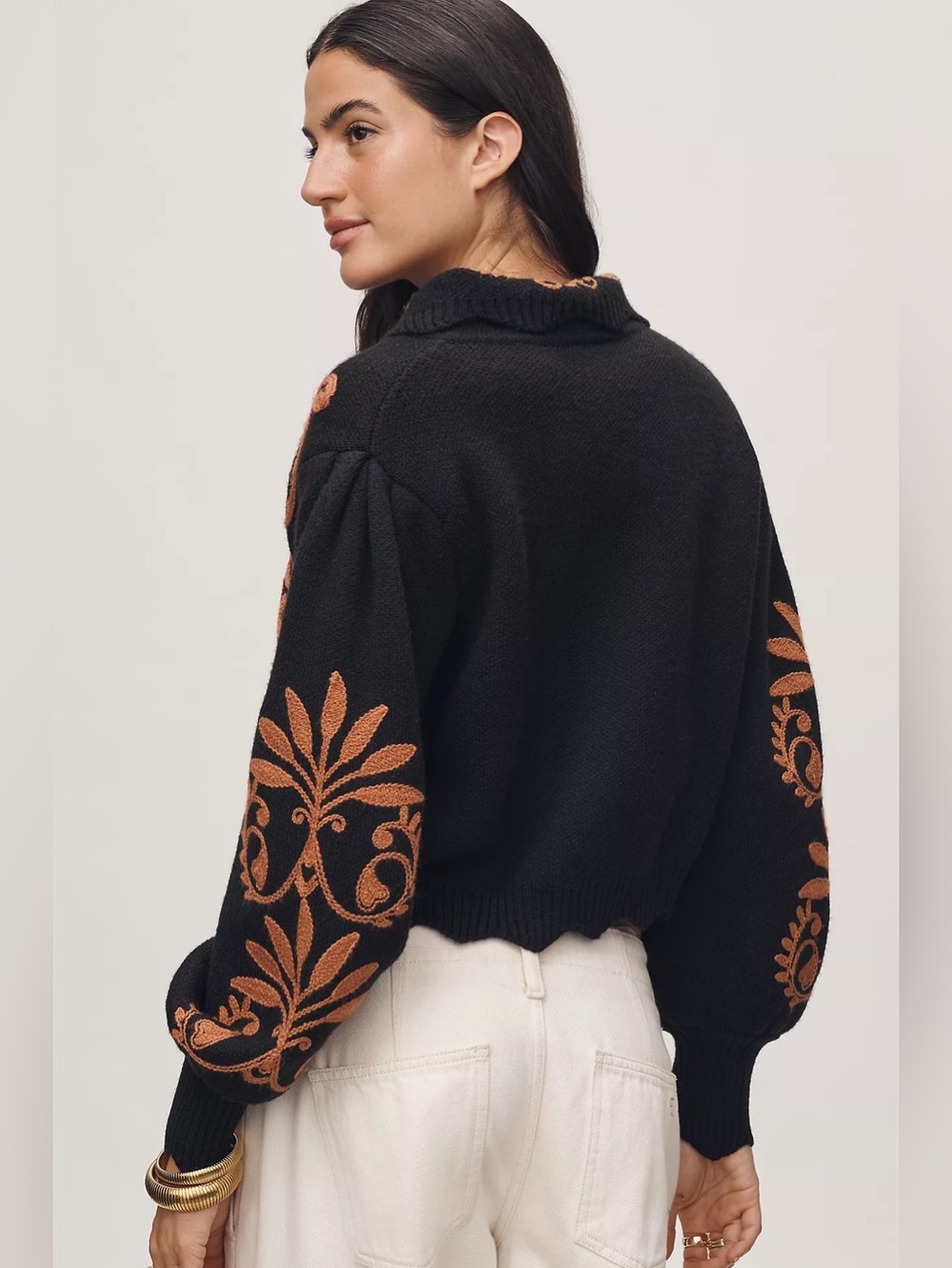 NWT Size XL - Farm Rio Cornely Ainika Cardigan Sweater - Picture 12 of 13